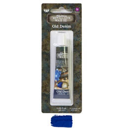 Finnabair Art Alchemy Metallique Wax 0.68 oz - Old Denim