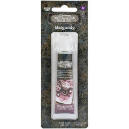 Finnabair Art Alchemy Metallique Wax .68 oz - Burgundy