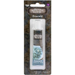 Finnabair Art Alchemy Metallique Wax .68 oz - Emerald