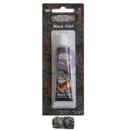 Finnabair Art Alchemy Metallique Wax 0.68 oz - Black Gold