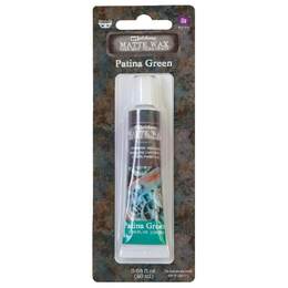 Finnabair Art Alchemy Matte Wax .68 Fluid Ounce - Patina Green