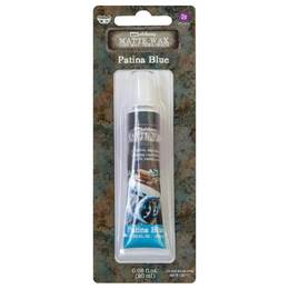 Finnabair Art Alchemy Matte Wax .68 Fluid Ounce - Patina Blue