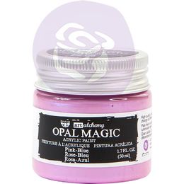 Finnabair Art Alchemy Opal Magic Acrylic Paint 1.7 Fl Oz - Pink/Blue