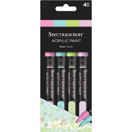 Spectrum Noir Acrylic Paint Marker Set 4/Pkg - Pastel