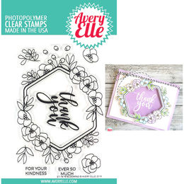 Avery Elle Clear Stamp - Blooming AE1818