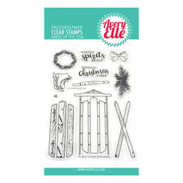 Avery Elle Clear Stamp - Alpine Christmas AE1927