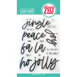 Avery Elle Clear Stamp - Jingle AE2026