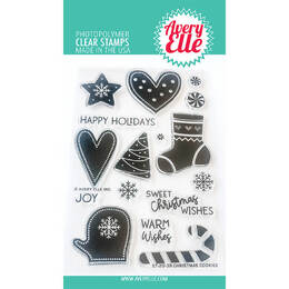 Avery Elle Clear Stamp - Christmas Cookies AE2039