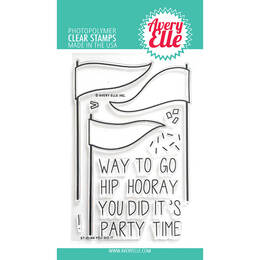 Avery Elle Clear Stamp - You Did It AE2144