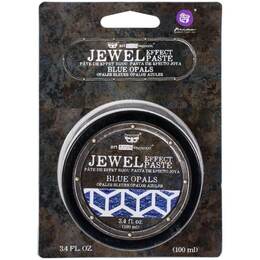 Finnabair Art Extravagance Jewel Texture Paste 100ml Jar - Blue Opals