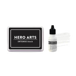 Hero Arts Intense Black + Reinker Bundle AF471