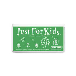 Hero Arts Jumbo Just For Kids Ink Pad - Green AF482