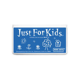 Hero Arts Jumbo Just For Kids Ink Pad - Blue AF483