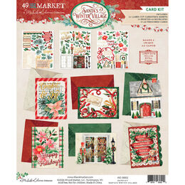 49 and Market Card Kit - Santa's Winter Village