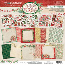 49 and Market All-in-One Kit - Santa's Winter Village