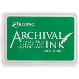 Ranger Archival Ink Pad - Emerald Green AIP30447