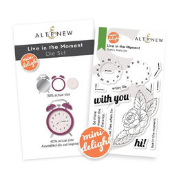 Altenew Stamp & Die Set - Mini Delight: Live in the Moment ALT10220BN