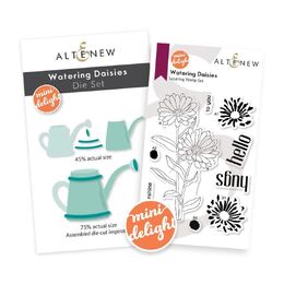 Altenew Stamp & Die Set - Mini Delight: Watering Daisies ALT10294BN