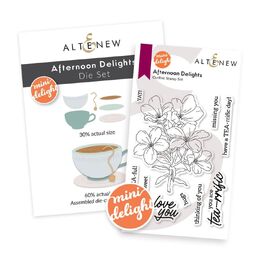 Altenew Stamp & Die Set - Mini Delight: Afternoon Delights ALT10385BN