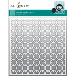 Altenew Stencil - Linked Spots & Dots Background ALT10591