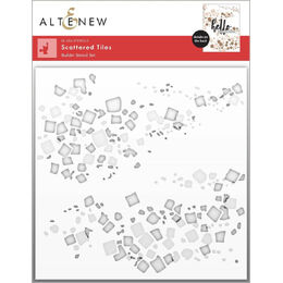 Altenew Stencil - Scattered Tiles Builder (2 in 1) ALT10593
