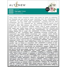 Altenew Stencil - Squiggly Lines Background ALT10594