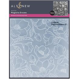 Altenew 3D Embossing Folder - Magnolia Dreams ALT10767