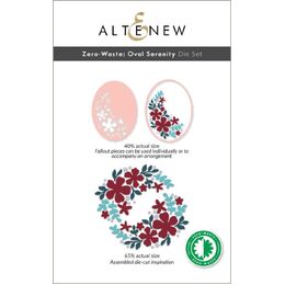 Altenew Dies - Zero-Waste: Oval Serenity ALT10802