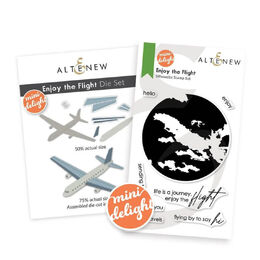 Altenew Stamp & Die Set - Mini Delight: Enjoy the Flight ALT10947BN