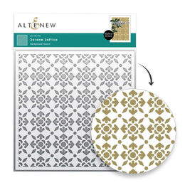 Altenew Stencil - Serene Lattice ALT11127
