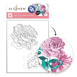 Altenew Layering Stencil Art Set: Majestic Roses (7 in 1) ALT11214