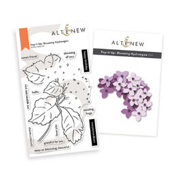 Altenew Stamp & Die Set - Pop-It-Up: Blooming Hydrangea ALT11224BN