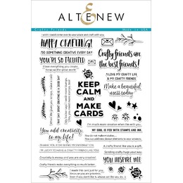 Altenew Clear Stamps - Crafty Friends ALT1688