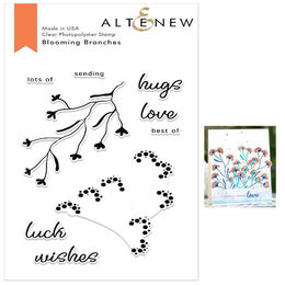 Altenew Clear Stamps - Blooming Branches Stamp Set - ALT2676