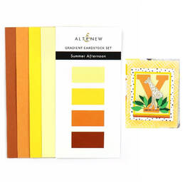 Gradient Cardstock Set - Summer Afternoon ALT3236