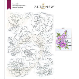 Altenew Clear Stamps - Flower Garden ALT3485