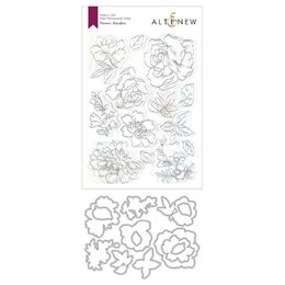 Altenew Dies & Stamps Set - Flower Garden