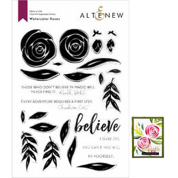 Altenew Clear Stamps - Watercolor Roses ALT3729