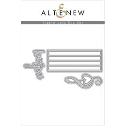 Altenew Dies Set - Treble Love ALT3951