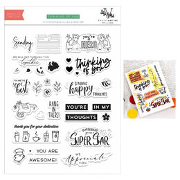 The Stamping Village - Thinking Of You - Collaborative Stamps Set