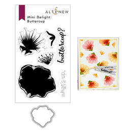 Altenew Stamp & Die Set - Mini Delight: Buttercup ALT4289