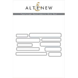 Altenew Dies Set - Featured Sentiments ALT4398