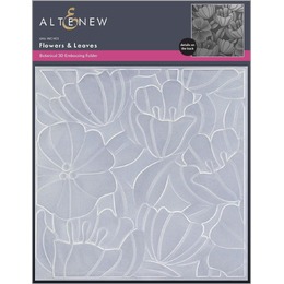 Altenew 3D Embossing Folder - Flowers & Leaves ALT4412