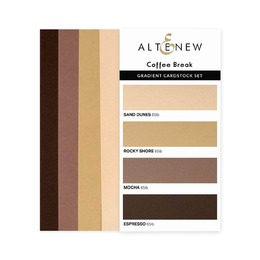 Gradient Cardstock Set - Coffee Break ALT4894