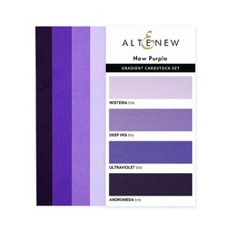 Gradient Cardstock Set - New Purple ALT4896