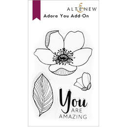 Altenew Clear Stamps - Adore You Add-On ALT6248