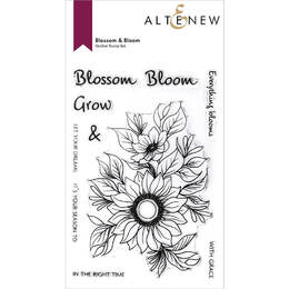 Altenew Clear Stamps - Blossom & Bloom ALT6421