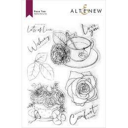Altenew Clear Stamps - Rose Tea ALT6438
