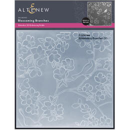 Altenew 3D Embossing Folder - Blossoming Branches ALT6446