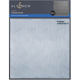 Altenew 3D Embossing Folder - Linked Ovals ALT6454